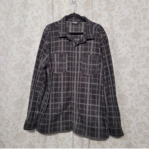 Vans Fleece Shirt Jacket.  Size XL.